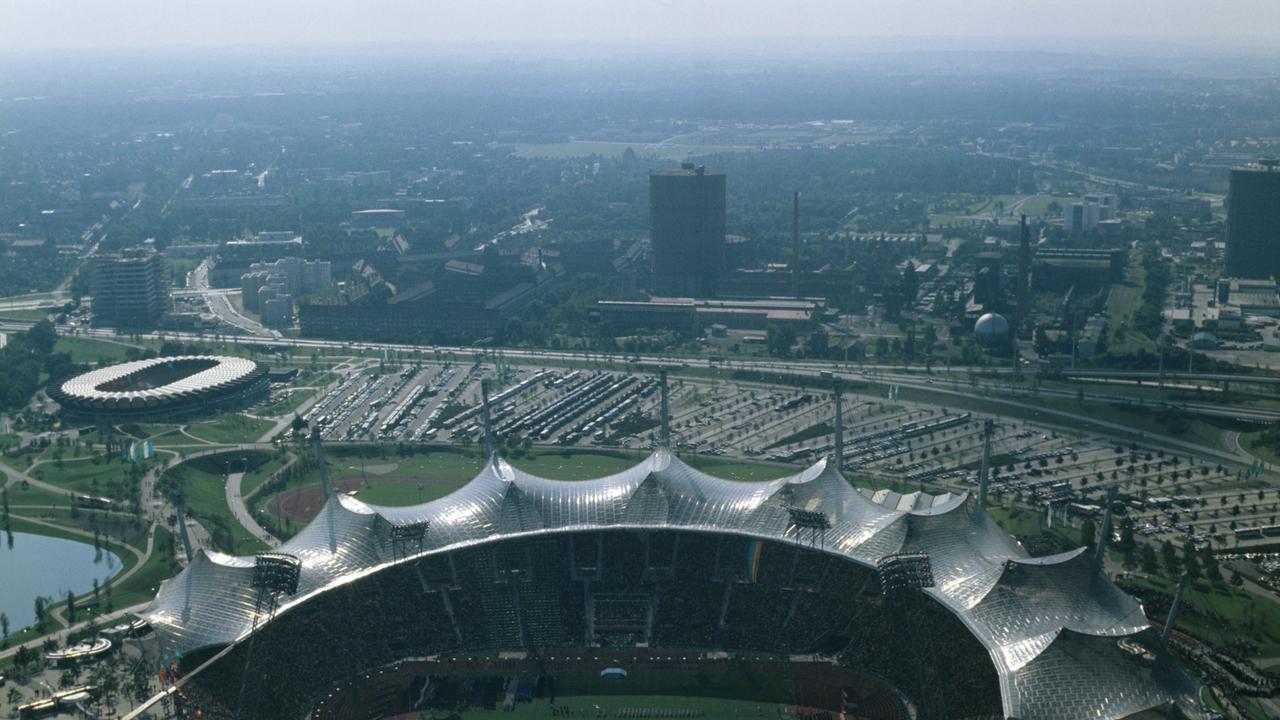 Eröffnungsfeier der Olympischen Spiele in München 1972