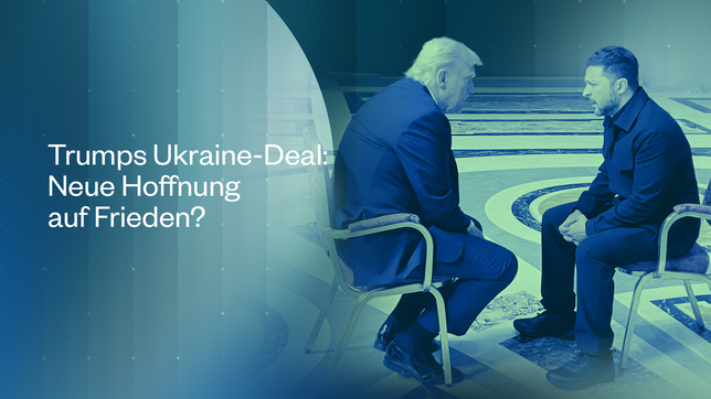 Trumps Ukraine-Deal: Neue Hoffnung auf Frieden?