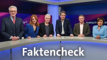 Bild: WDR/Oliver Ziebe Die Gäste (v.l.n.r.): Theo Koll, Kerstin Palzer, Michael Mittermeier, Jakob Augstein, Nikolaus Blome