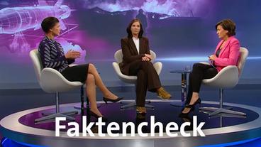 Bild: WDR Die Gäste (v.l.n.r.): Sahra Wagenknecht, Katrin Göring-Eckardt