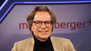 Bild: WDR/Melanie Grande Zu Gast bei Sandra Maischberger (r), v.l.n.r.: Roland Tichy (Journalist). Ralph Sina (ARD-Hörfunkkorrespondent Brüssel). Wolf von Lojewski (Fernsehjournalist).