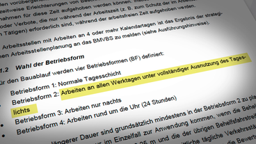 Bild: Das Erste Eigentlich soll maximal schnell gearbeitet werden – laut Leitfaden.