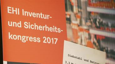 Bild: Das Erste Köln Ende Juni 2017: Auf dem Sicherheitskongress des Einzelhandels ist man besorgt.