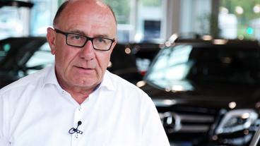 Bild: Das Erste Autohändler Gehard Lutz hält die Anforderungen an Händler aus dem Geldwäsche-Gesetz für kaum umsetzbar.