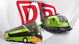 Flixbus macht der Bahn auf der Schiene Konkurrenz
