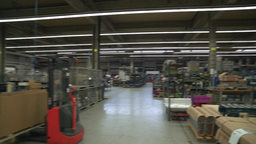 Produktionshalle ohne Menschen