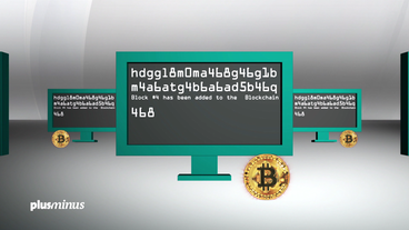 Bild: SWR Grafik: Bitcoin-Mining
