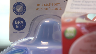 Bild: SWR Verpackung mit Symbol BPA frei