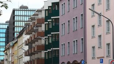 In Deutschlands Grostdten, wie hier in Mnchen, fehlen abertausende bezahlbare Wohnungen.
