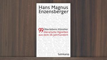 Bild: Suhrkamp Verlag Cover von Hans Magnus Enzensbergers Buch "Überlebenskünstler"