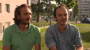 Hervé Lequeux (l.) und Sébastien Deslandes