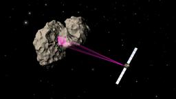 Rosetta-Sonde umkreist Kometen Tschuri