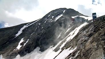 Die Steilwand des Kitzsteinhorns