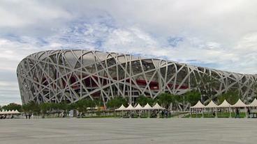 Das Olympiastadium in Peking