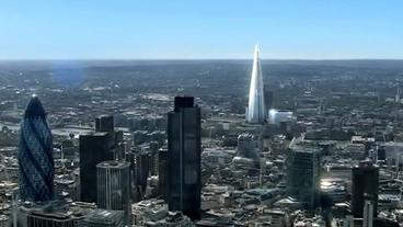 Der "Shard" im Stadtbild Londons