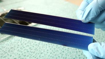 Bild: SWR Neue Techniken machen Solarmodule noch platzsparender