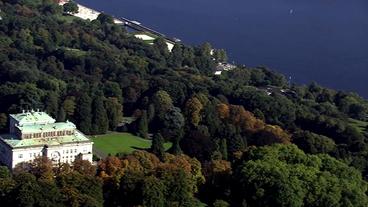 Bildquelle: WDR Villa Hügel und Baldeneysee aus der Vogelperspektive