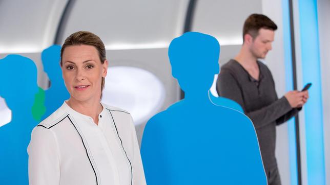 Bild: ARD/Michael Boehme Anja Reschke und Adrian Pflug im Studio