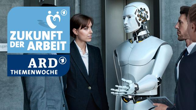 Bild: HR/ARD-Design Logo zur ARD Themenwoche "Zukunft der Arbeit"