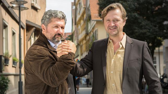 Patrick von Blume (r.) und Aykut Kayacik