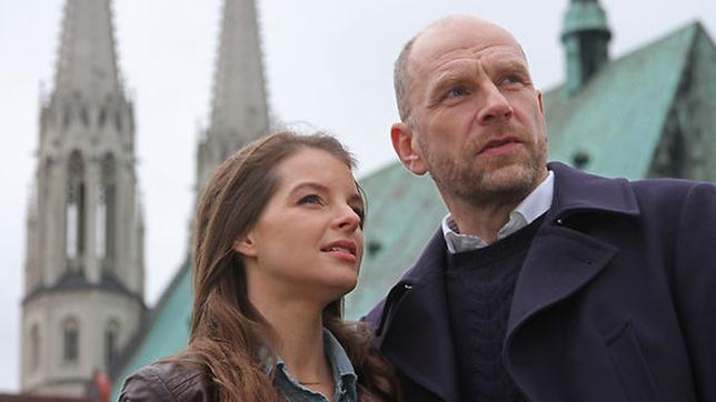 Bild: MDR/news aktuell/Jens Trenkler Yvonne Catterfeld und Götz Schubert