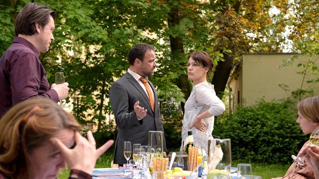 Bildquelle: MDR/Ariane Krampe Filmproduktion/ Christiane Pausch Denn die Patchwork-Konstellation mit mehreren unfreiwillig verbundenen Familien stellt ihre Nerven auf eine harte Probe.