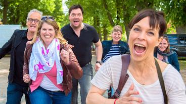 Christian von Castelberg (Regisseur), Daniela Mussgiller (Redaktion NDR), Charly Hübner, Iris Kiefer (Produzentin, filmpool fiction GmbH), Anneke Kim Sarnau, Ilka Förster (Producerin) (v.l.n.r.)