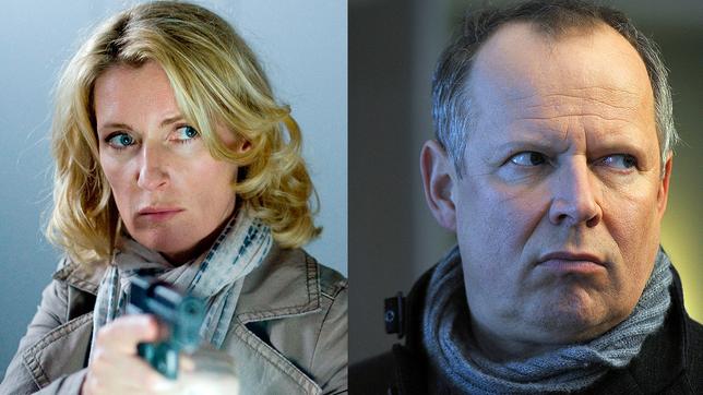 Bildquelle: NDR Maria Furtwängler und Axel Milberg ermitteln gemeinsam als Lindholm und Borowski im 1000. Tatort