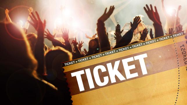 Bild: fotolia.com/Visual Concepts, maigi Bildmontage: Konzertticket und tanzende Leute