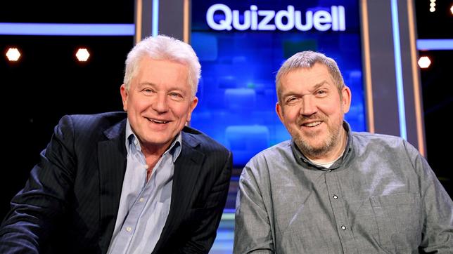 Bild: ARD/Uwe Ernst Die Kandidaten des Teams "Tatort": Miroslav Nemec und Dietmar Bär, beide Schauspieler.