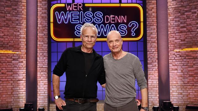 Bild: ARD/Morris Mac Matzen Die Kandidaten: Schauspieler Klaus J. Behrendt und der Schauspieler Christian Berkel.