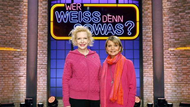 Bild: ARD/Morris Mac Matzen Die Kandidatinnen: Die Schauspielerin Sunnyi Melles und die Schauspielerin Uschi Glas.