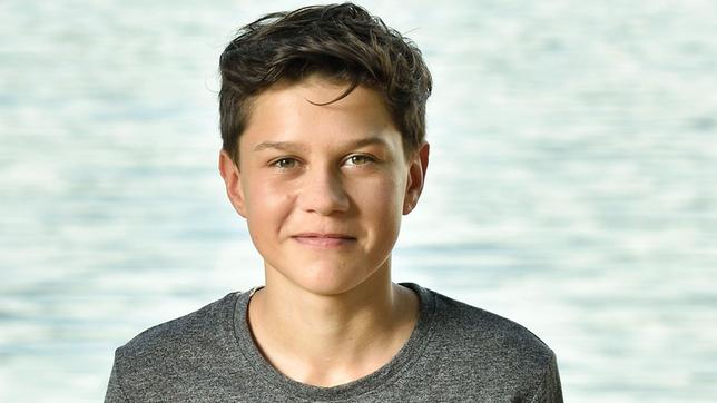 Bild: ARD/SWR/Patrick Pfeiffer Niklas Fehrenbach (Noah Calvin), Sohn von Nele.