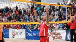 Beachvolleyball-Starcup 2014: Sascha Pederiva aus "Verbotene Liebe"