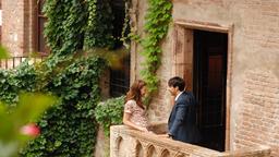 Schwer verliebt genießen Eva (Uta Kargel) und Robert (Lorenzo Patané) die Romeo-und-Julia-Stadt Verona. 