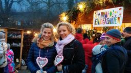 Sturm der Liebe Weihnachtsmarkt: Birte Wentzek und Melanie Wiegmann