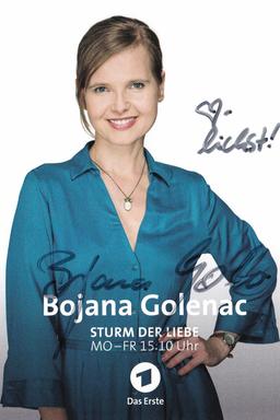 Bild: ARD/Christof Arnold Autogrammkarte von Bojana Golenac
