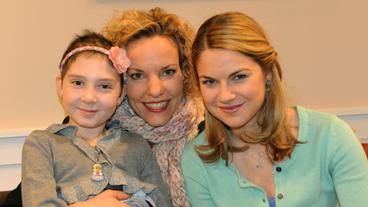 Bild: ARD/Ann Paur Lucy Scherer, Melanie Wiegmann und Lara