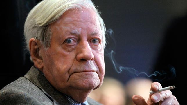 Bild: dpa Helmut Schmidt