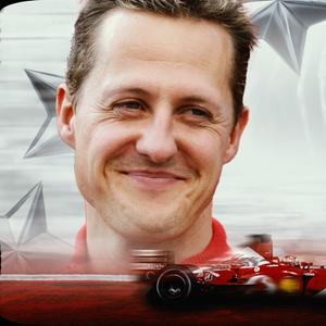 Cover der 1. Folge des Podcasts "Schumacher" in der ARD Audiothek