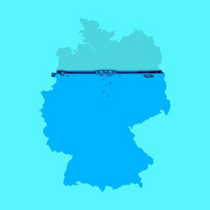 Illustration zum neuen Podcast 130 Liter - Streit um unser Trinkwasser