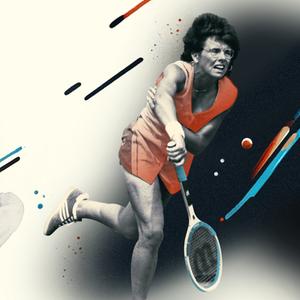 Tennisspielerin Billie Jean King