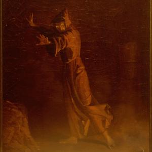 E.T.A. Hoffmann: Die Elixiere des Teufels. Gemälde, um 1820/25, von Carl Blechen (1798-1840)