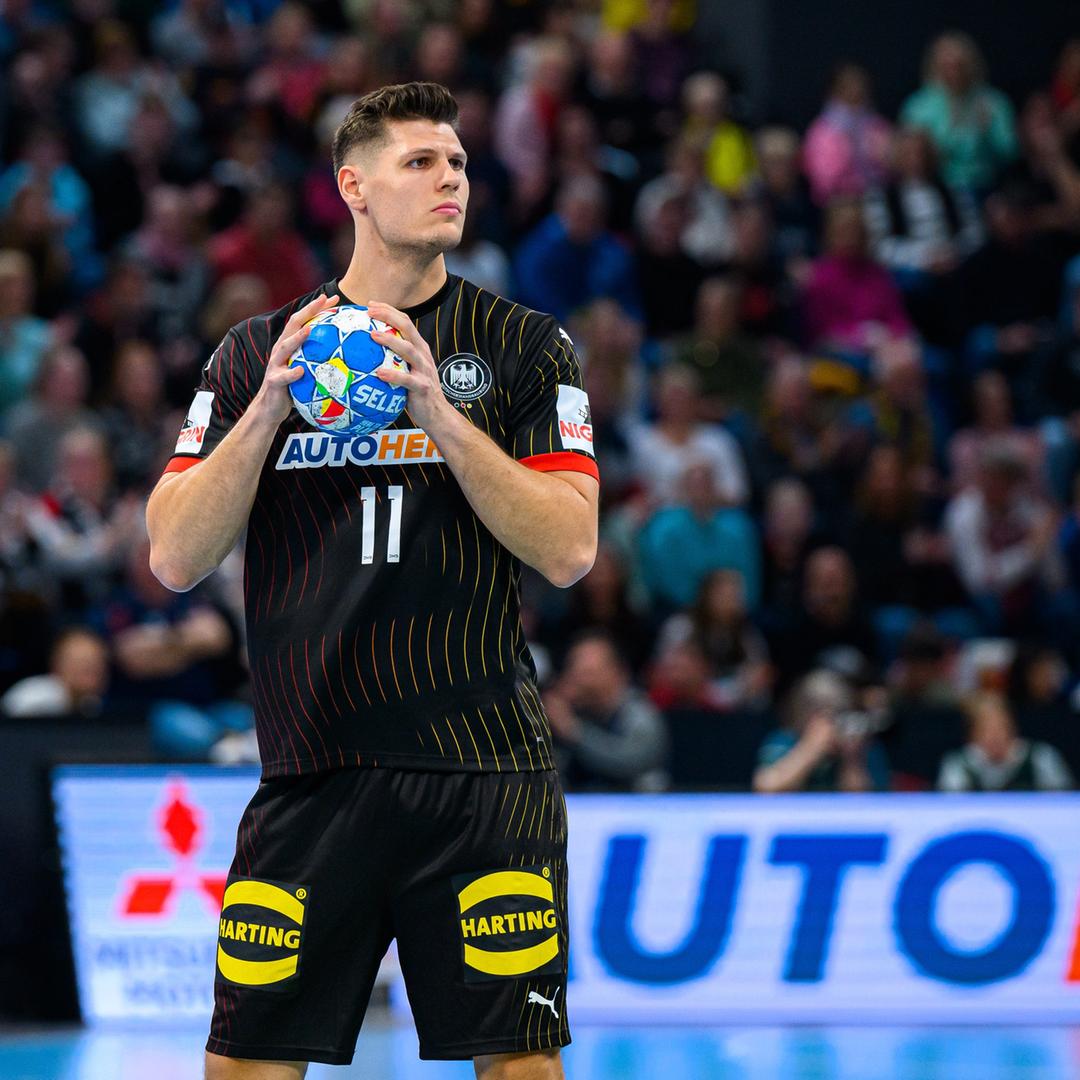Handball, Herren: Länderspiel, Deutschland - Portugal Sebastian Heymann (Deutschland)