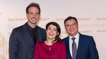 Bild: ARD/Ralf Wilschewski Christian Feist, Liza Tzschirner