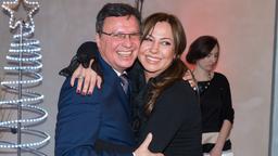 Volker Herres mit Simone Thomalla