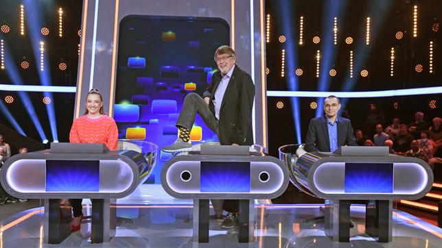 Bild: ARD/Uwe Ernst Das Rateteam: Marie-Louise Finck, Eckard Freise und Thorsten Zirkel.