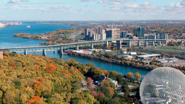 Bild: SWR Die Kreuzfahrt zu den großen Seen startet in Montreal, Kanada.