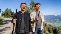 Die Leitner-Brüder: Georg (Thomas Unger, re.) und Florian (Florian Panzner, li.) sind ein gutes Team.