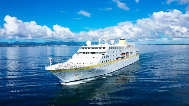 Bild: SWR Die MS Hamburg.